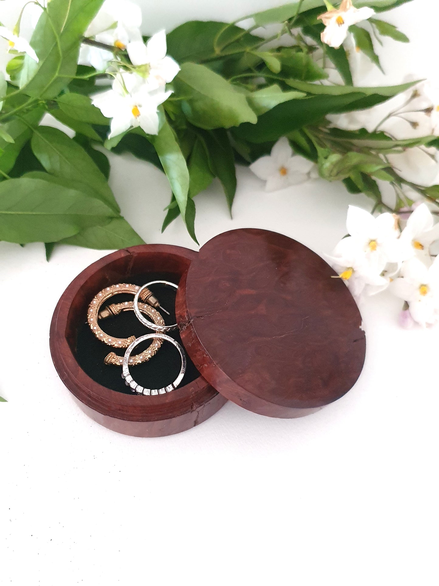 Handmade Wooden Ring Box: Engagement Proposal Keepsake