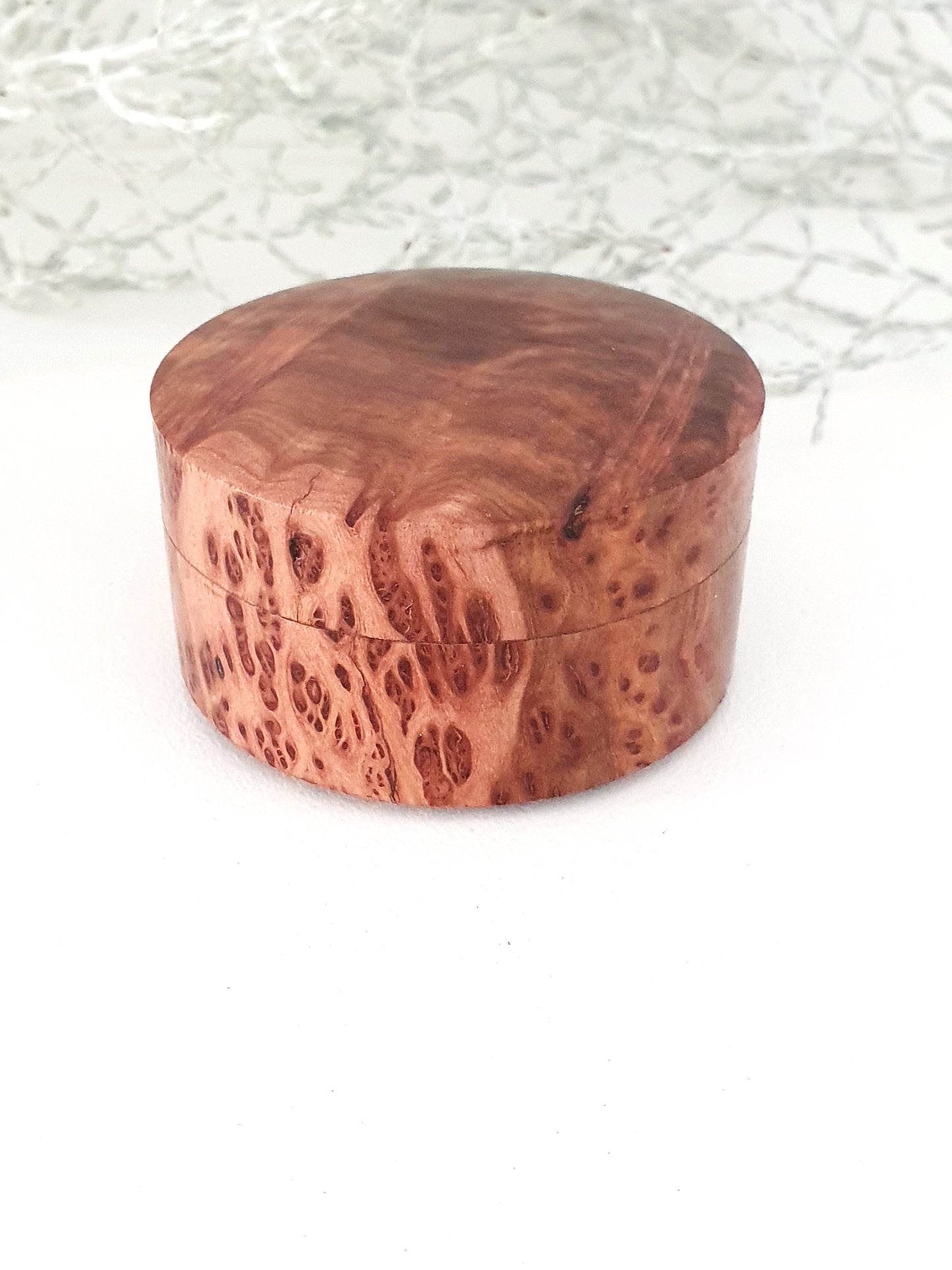 Handmade Wooden Ring Box: Engagement Proposal Keepsake