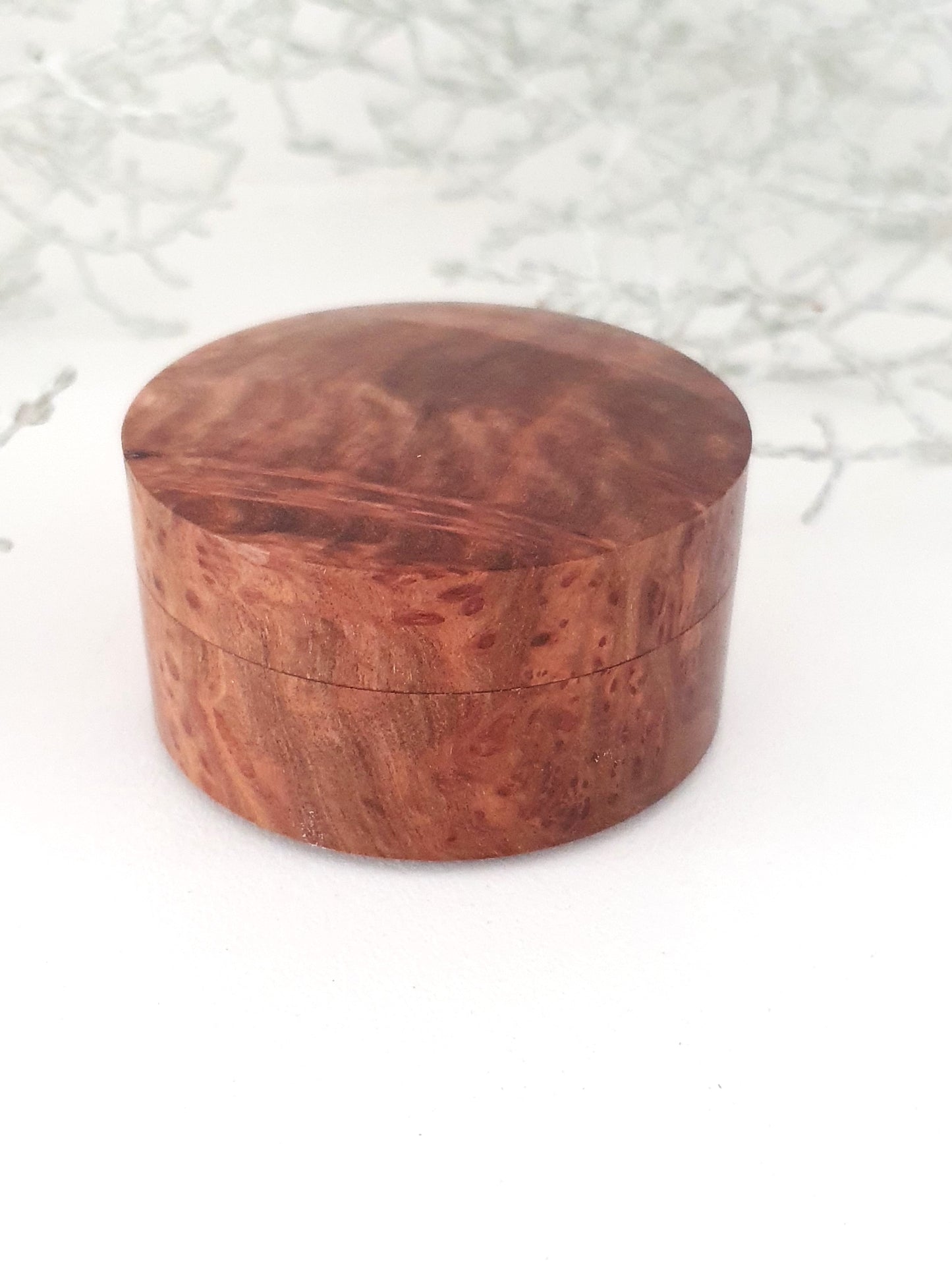 Handmade Wooden Ring Box: Engagement Proposal Keepsake