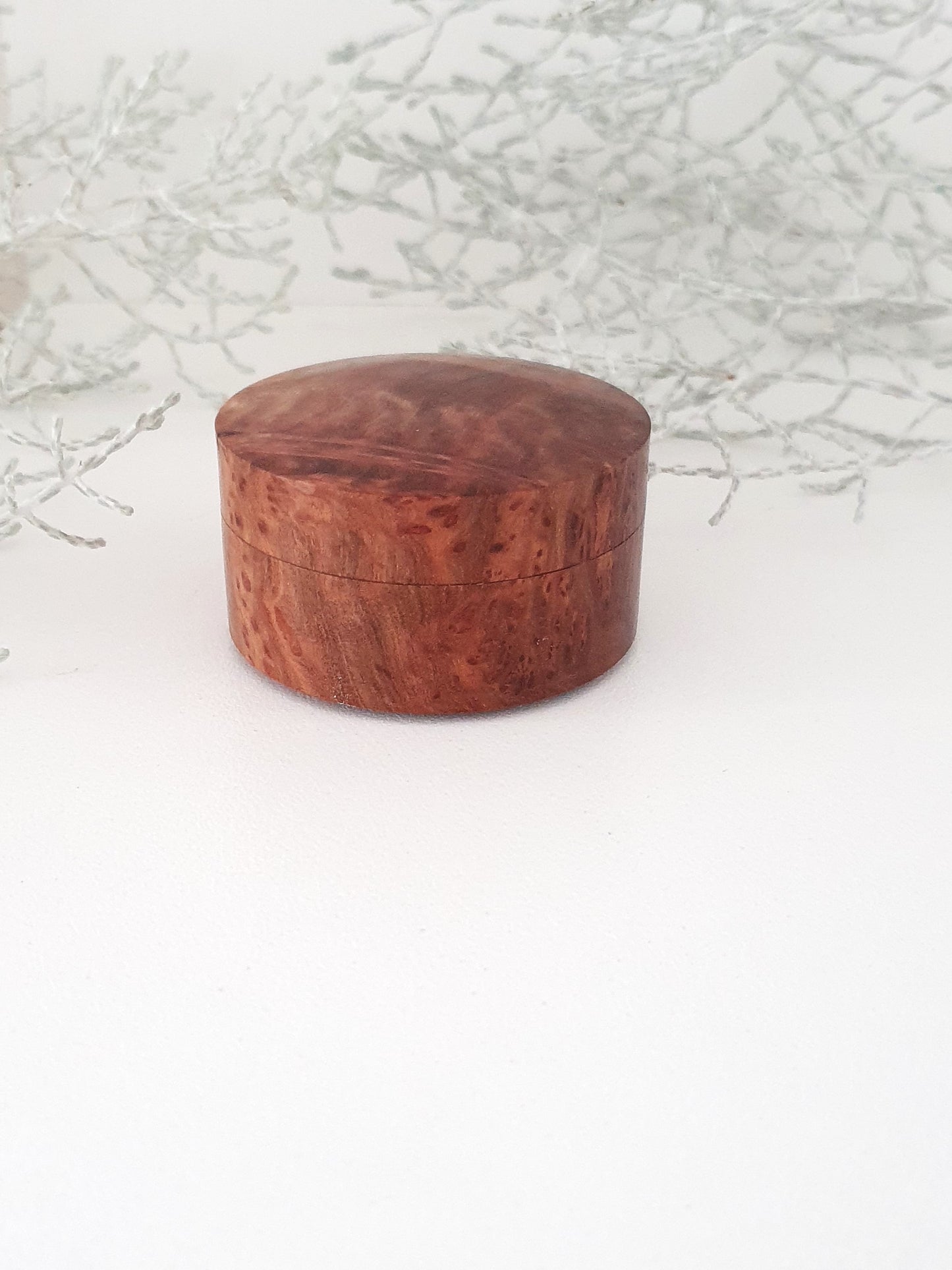 Handmade Wooden Ring Box: Engagement Proposal Keepsake