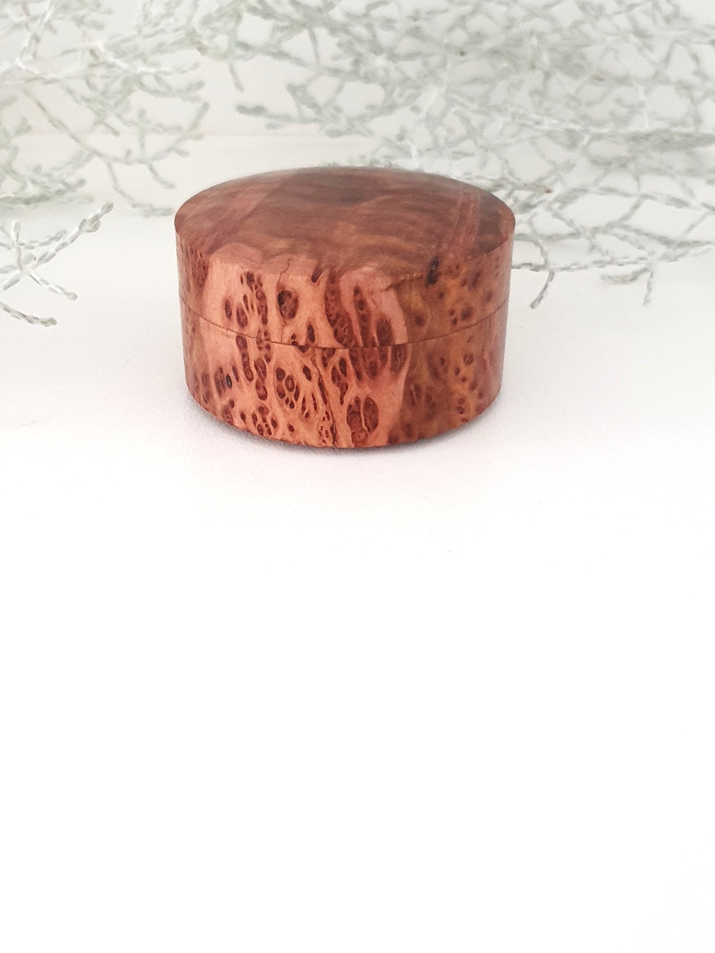 Handmade Wooden Ring Box: Engagement Proposal Keepsake