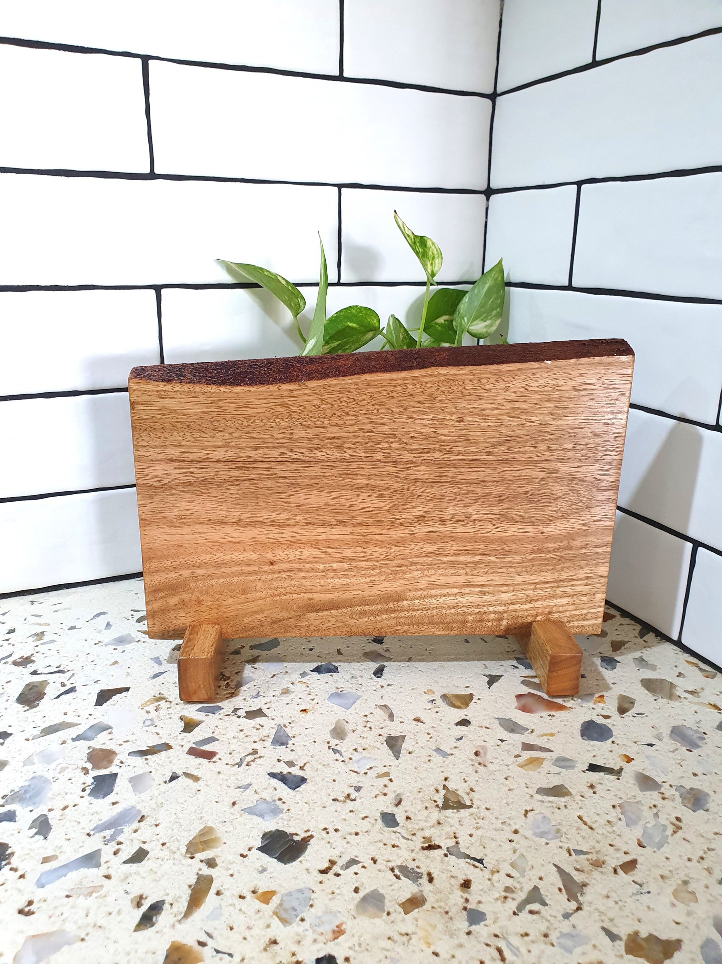 Handmade Australian Wood Magnetic Knife Block: Chef Knife Organizer