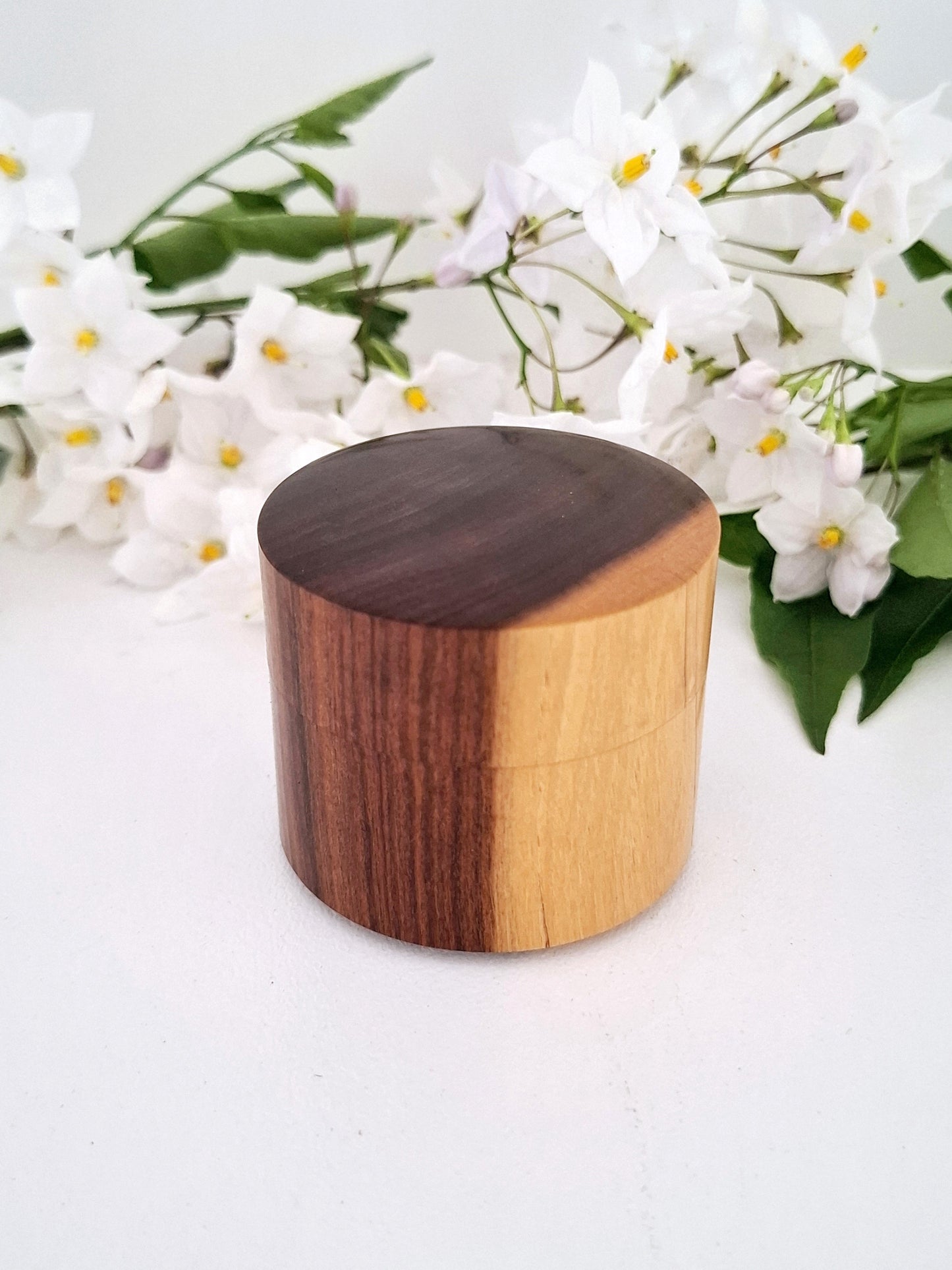Handmade Wooden Ring Box: Engagement Proposal Keepsake