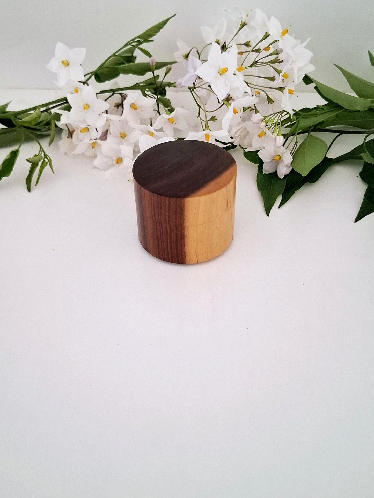 Handmade Wooden Ring Box: Engagement Proposal Keepsake