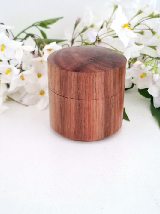 Handmade Wooden Ring Box: Engagement Proposal Keepsake