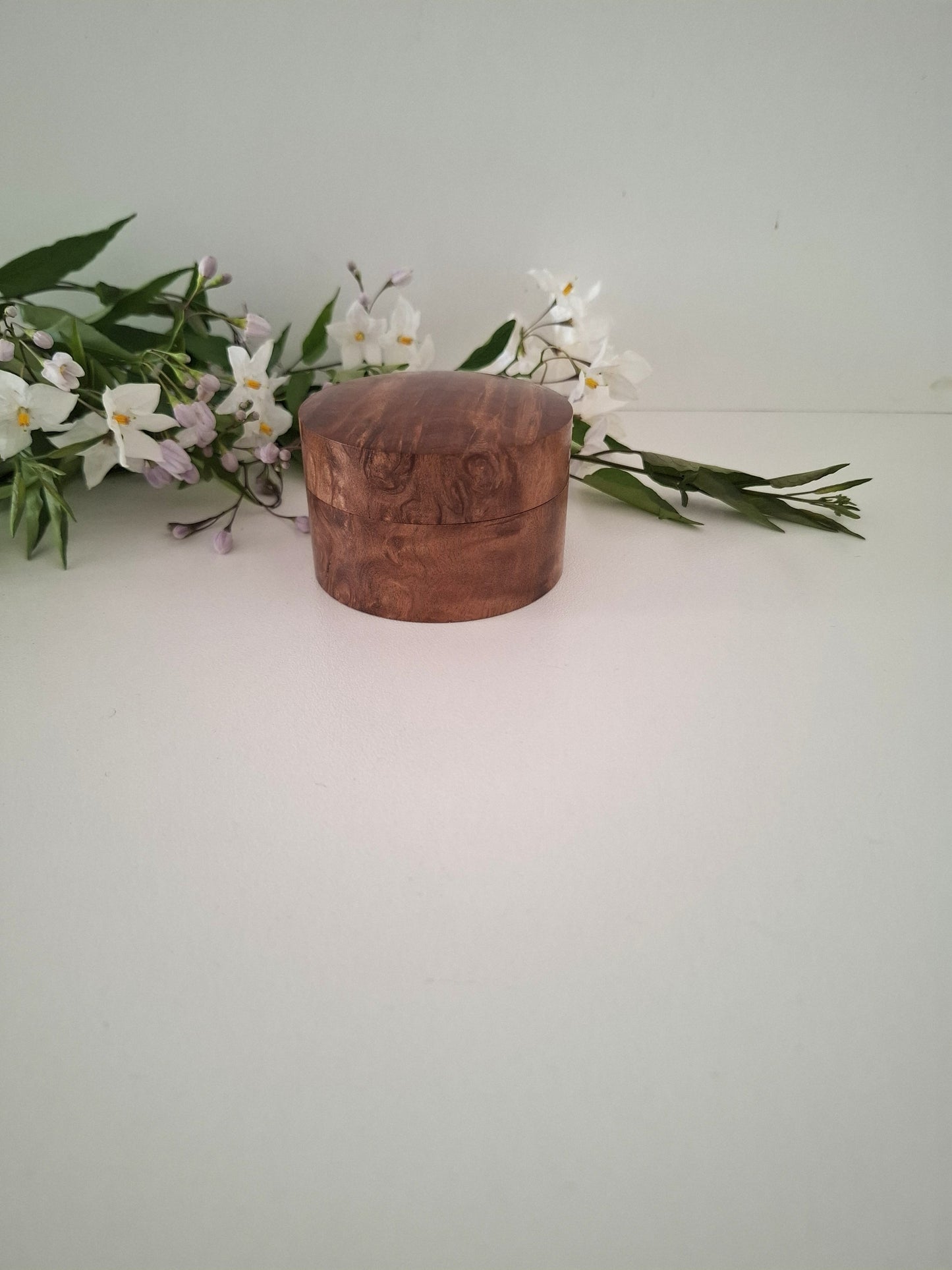 Handmade Wooden Ring Box: Engagement Proposal Keepsake