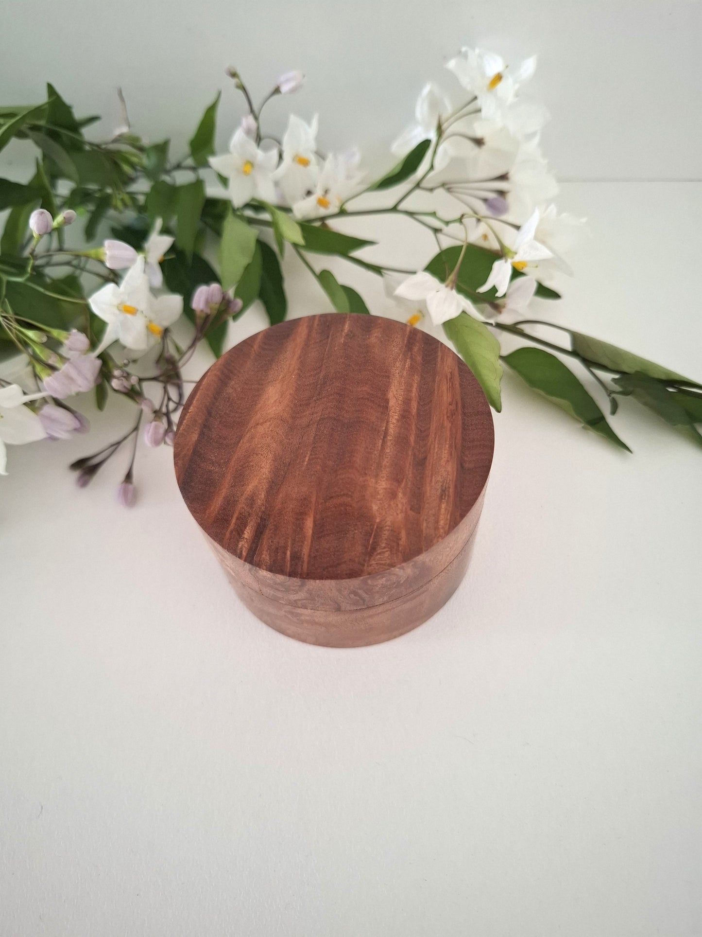 Handmade Wooden Ring Box: Engagement Proposal Keepsake